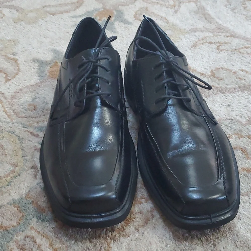 Ecco Berlin Apron Derby shoes black 49784